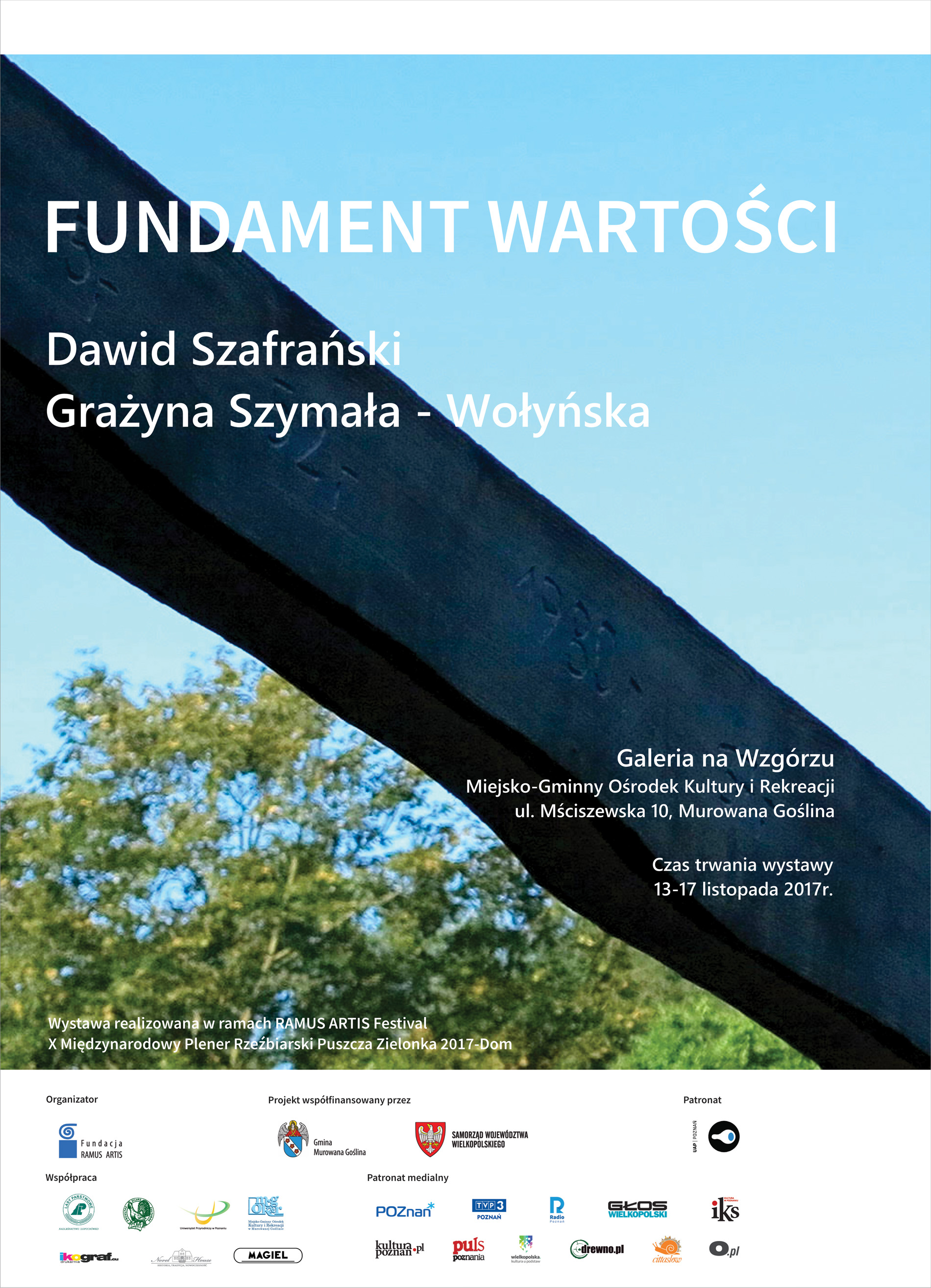 Fundament Wartości - wystawa X Międzynarodowego Pleneru Rzeźbiarskiego