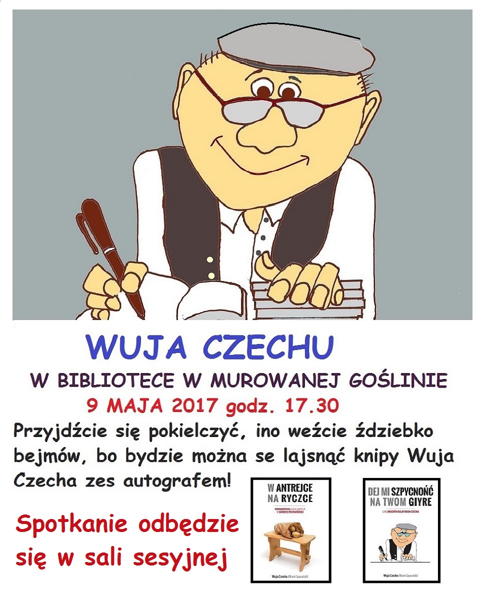 Wuja Czechu w bibliotece