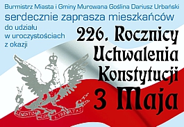 Uroczystości z okazji Rocznicy Uchwalenia Konstytucji 3 Maja