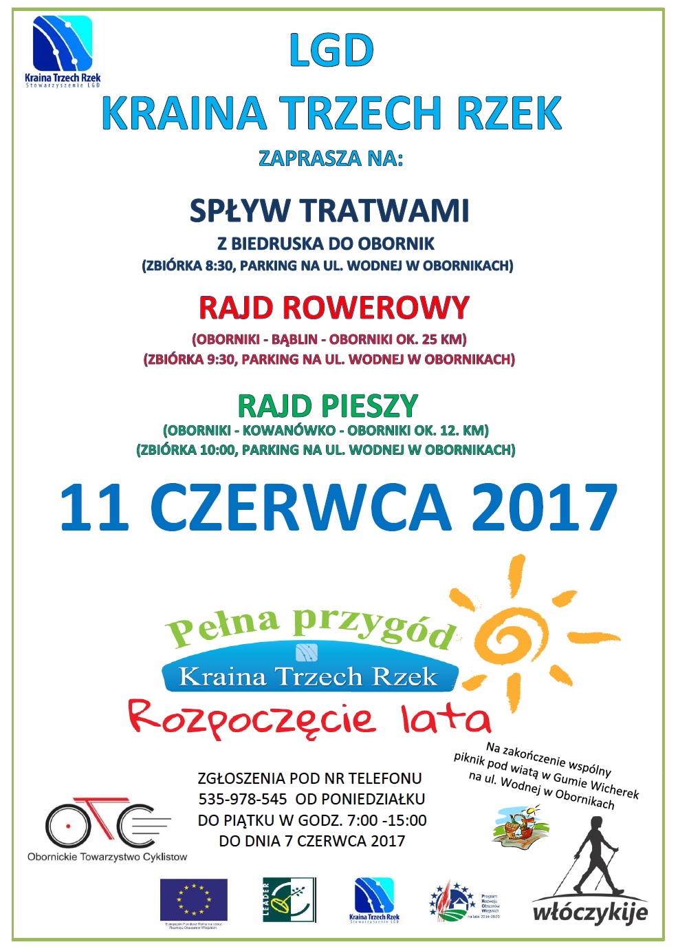 Rozpoczęcie lata z LGD "Krainą Trzech Rzek"