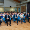 publiczność, uczestnicy koncertu w auli