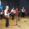 zespół męski instrumentalny podczas występu