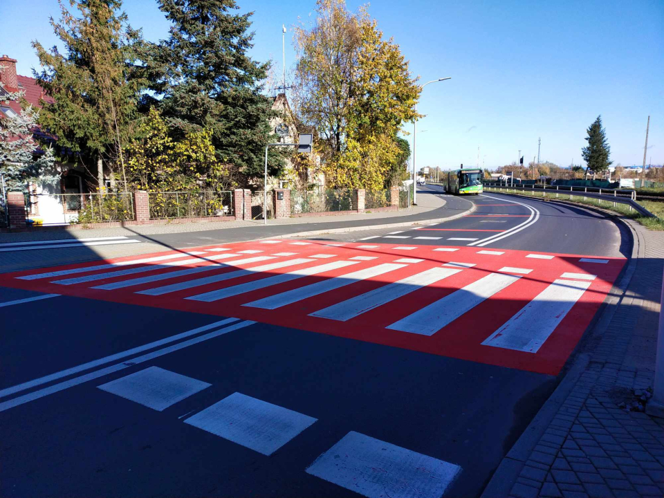 przejście dla pieszych w okolicach dworca