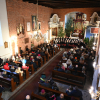 Widok wnętrza kościoła z góry