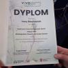 zdjęcie dyplomu o treści:Viva Wielkopolski Senior Konkurs Wielkopolska Otwarta na Osoby Starsze, Dyplom dla Ireny...