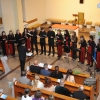 widok na chór z balkonu kościoła