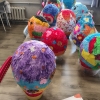 zdjęcie papierowych balonów