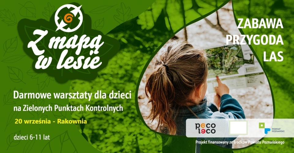 [obraz] dziewczynka pokazuje coś na mapie