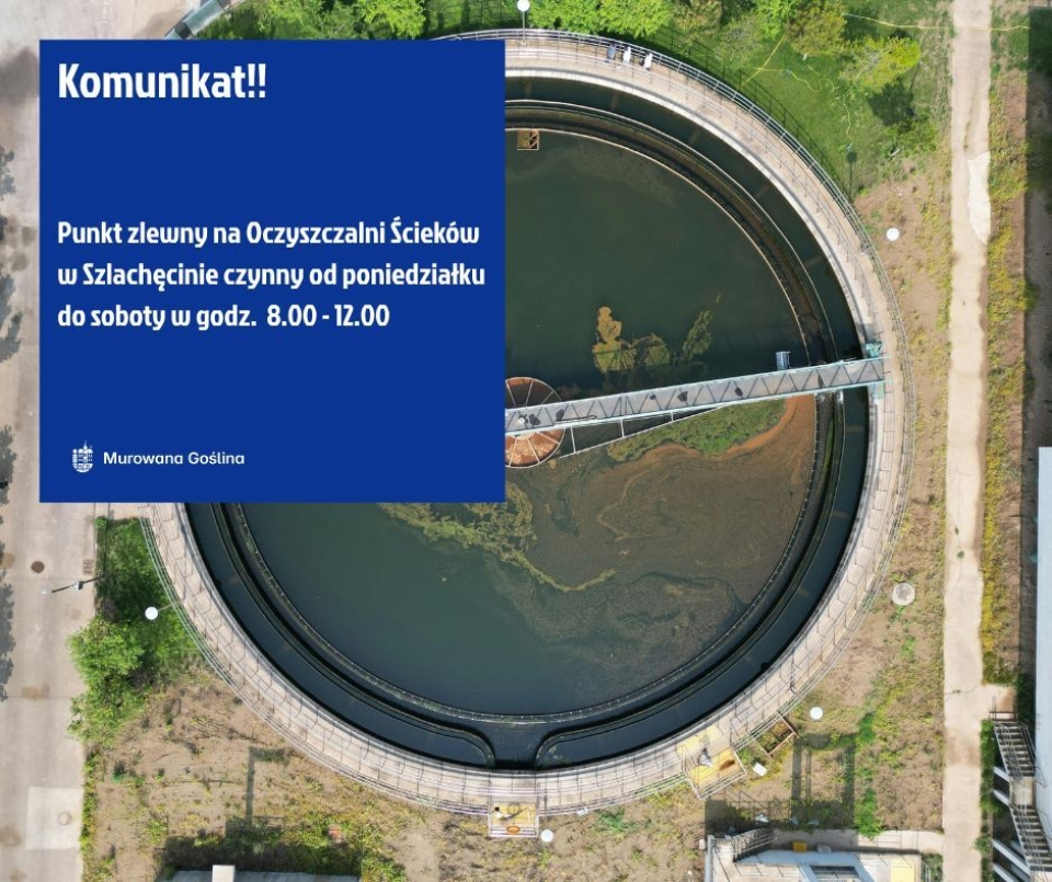 zbiornik oczyszczalni ścieków