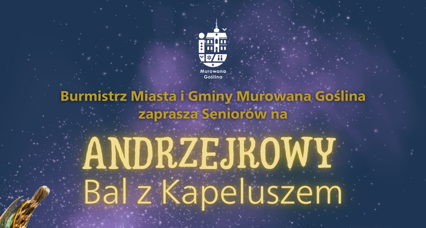[obraz] na granatowym tle imitującym niebo jasne punkty symbolizujące gwiazdy, wewnątrz tekst