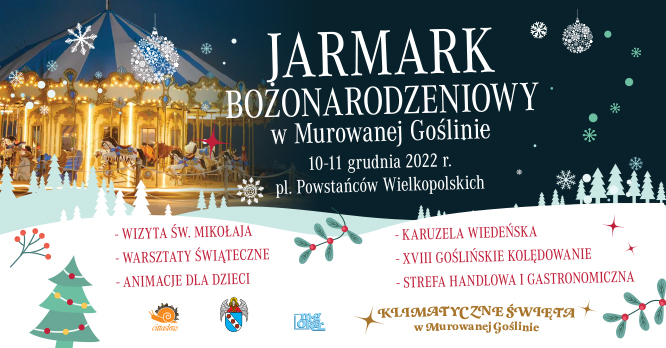 Jarmark Bożonarodzeniowy 10-11 grudnia 2022 r.