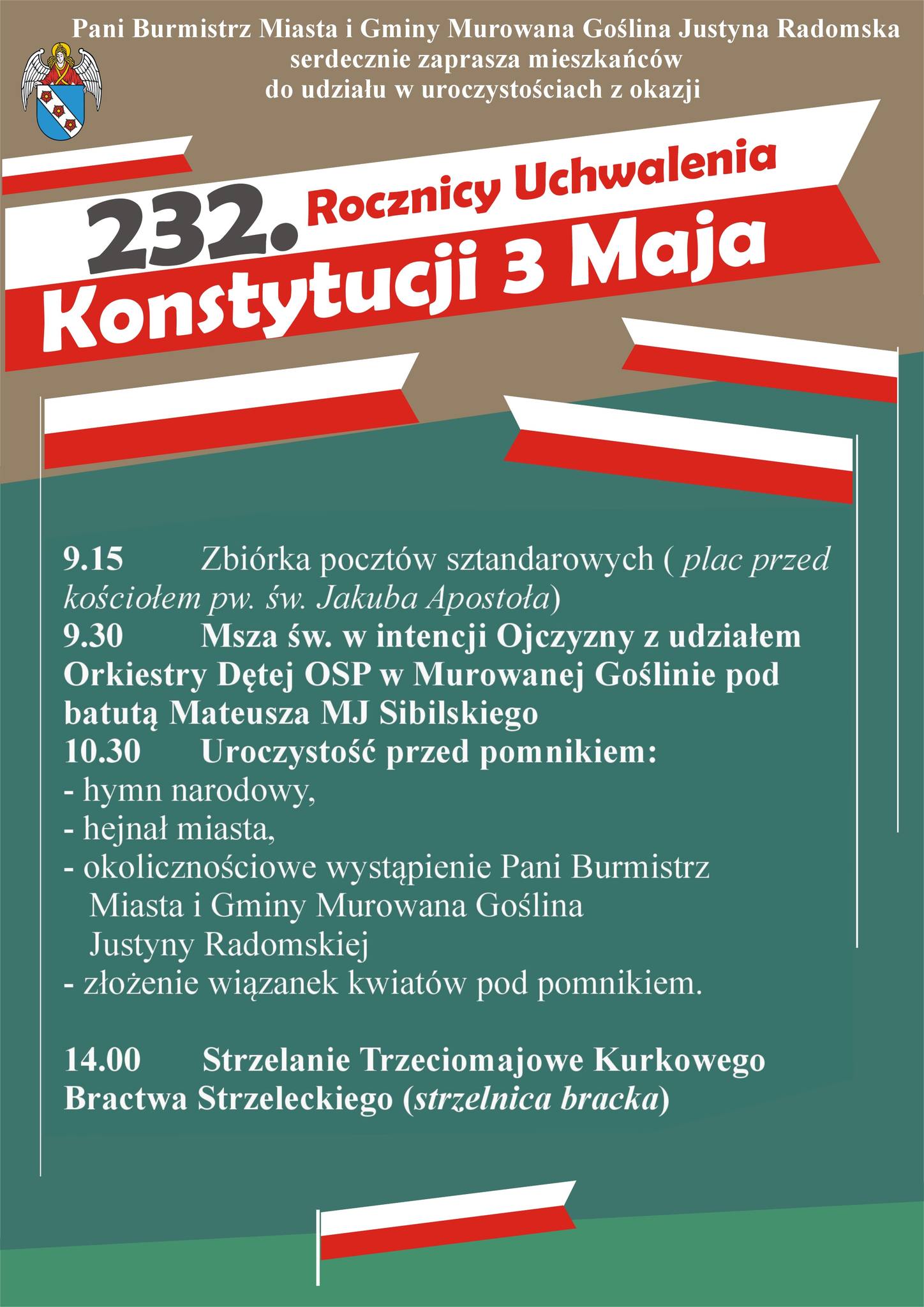 Plakat wydarzenia. Szczegóły w opisie obok.