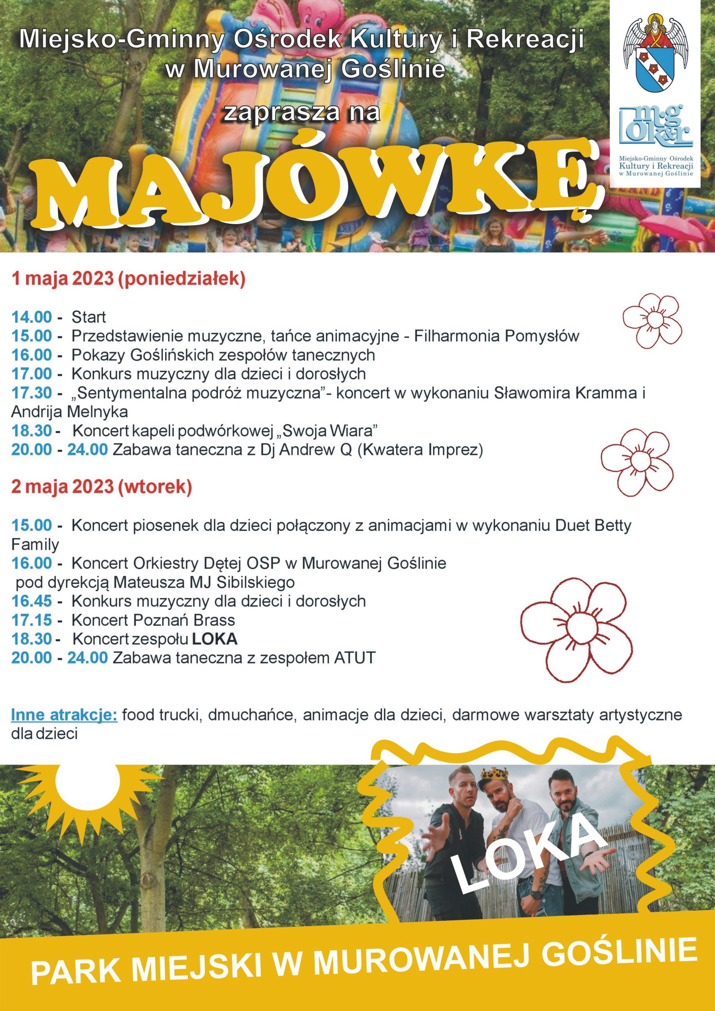 majówka w parku miejskim, 15:00-24:00