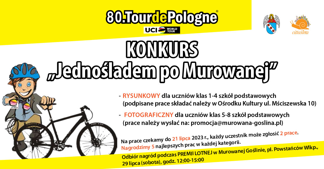 konkurs plastyczny związany z Tour de Pologne