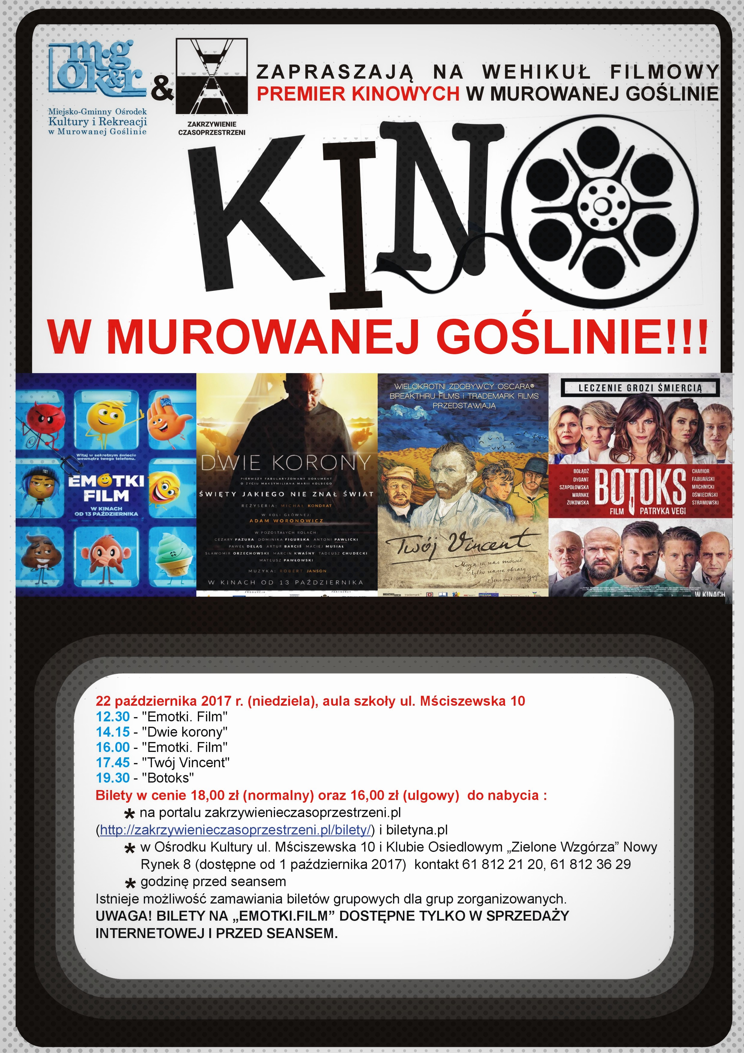 KINO W MUROWANEJ GOŚLINIE