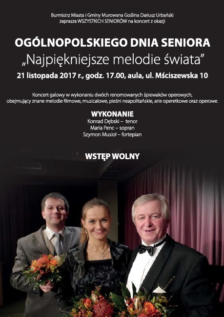 Koncert dla Seniorów - Najpiękniejsze Melodie Świata