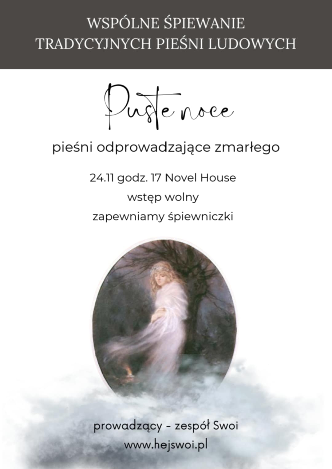 Wspólne śpiewanie tradycyjnych pieśni ludowych - Puste noce