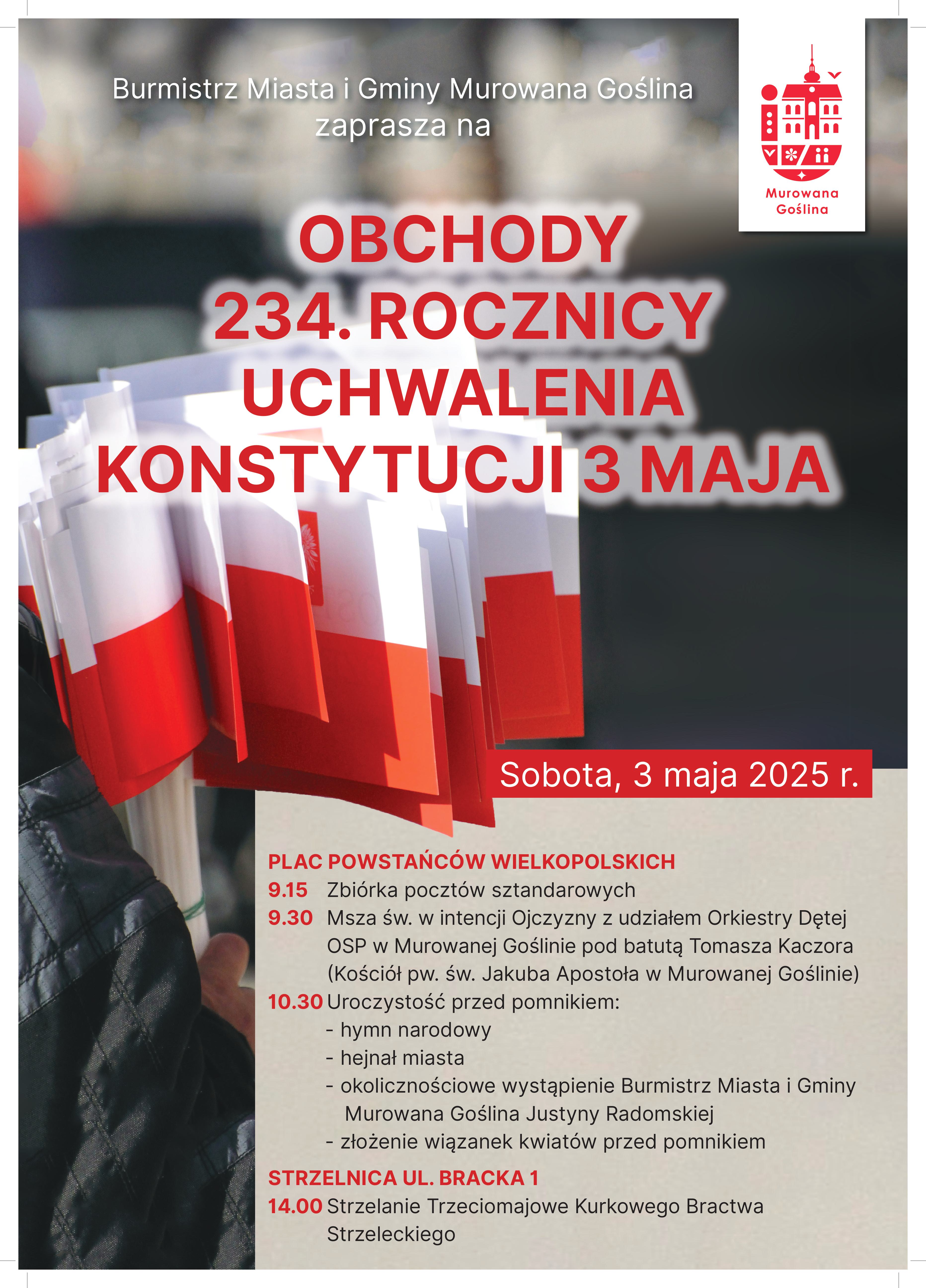 234.rocznica uchwalenia Konstytucji 3 Maja