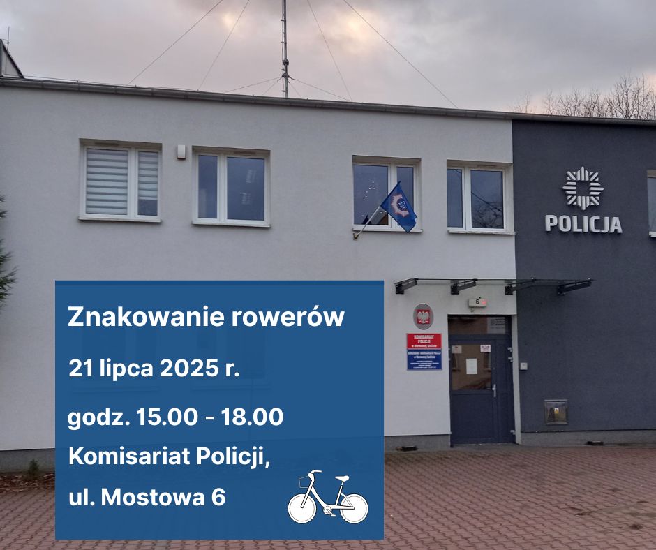 Znakowanie rowerów w Murowanej Goślinie!