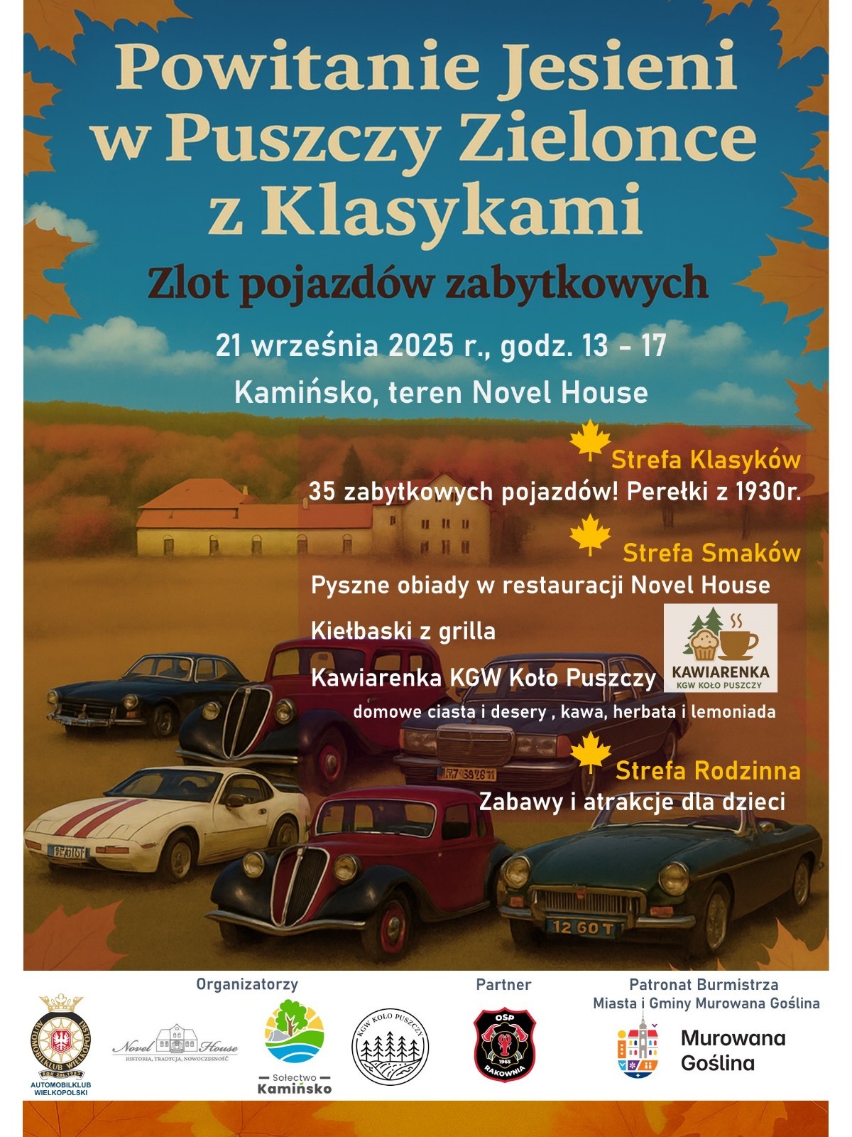 Powitanie Jesieni w Puszczy Zielonce z Klasykami