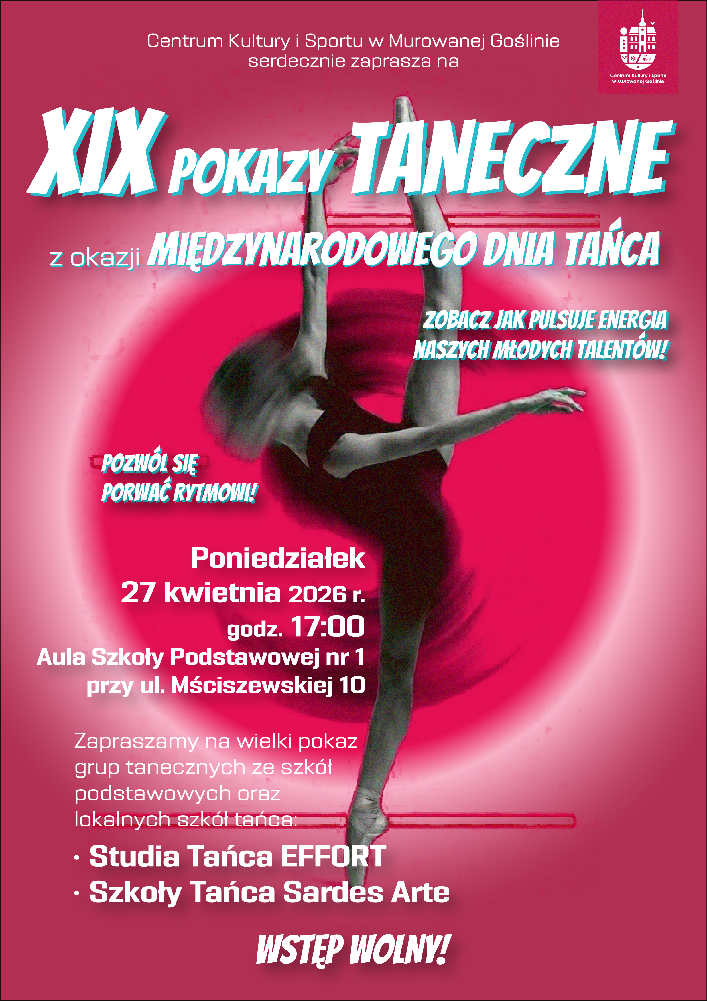 Zdjęcie tancerki w czasie tańca