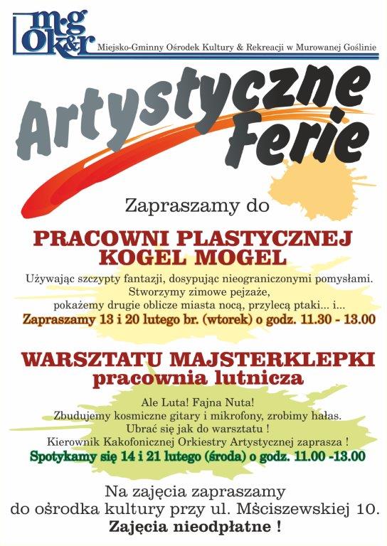 Artystyczne Ferie