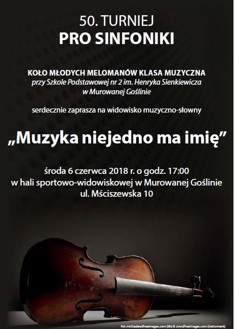 Widowisko Muzyczno - Słowne "Muzyka niejedno ma imię"