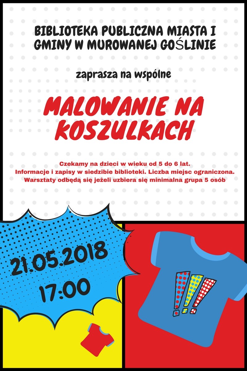 Malowanie na Koszulkach