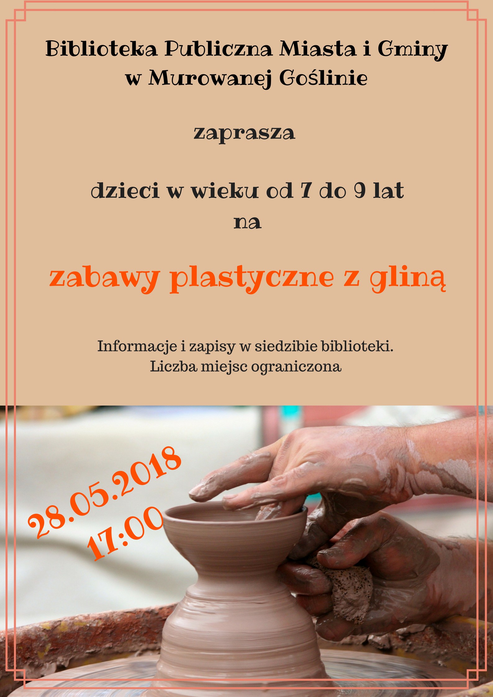 Zabawy plastyczne z gliną