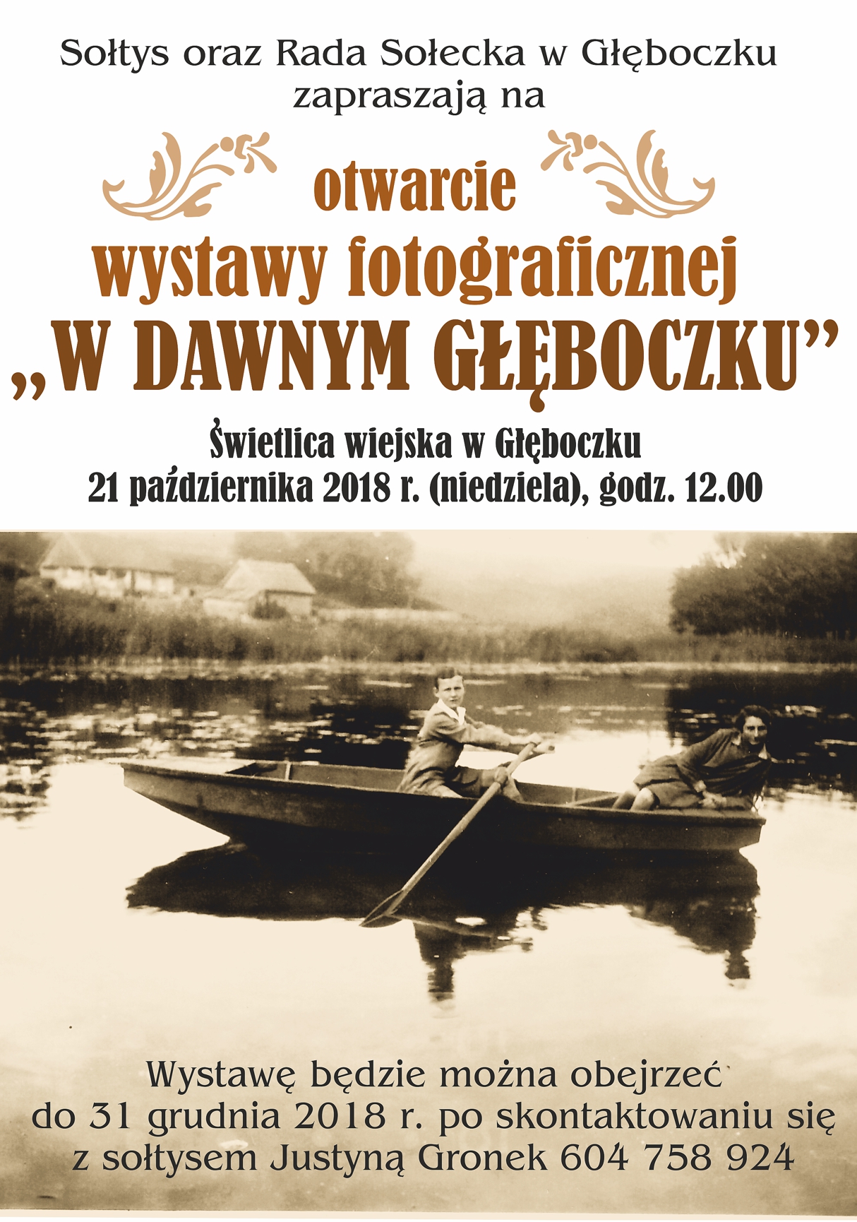 Wystawa Fotograficzna "W dawnym Głęboczku"