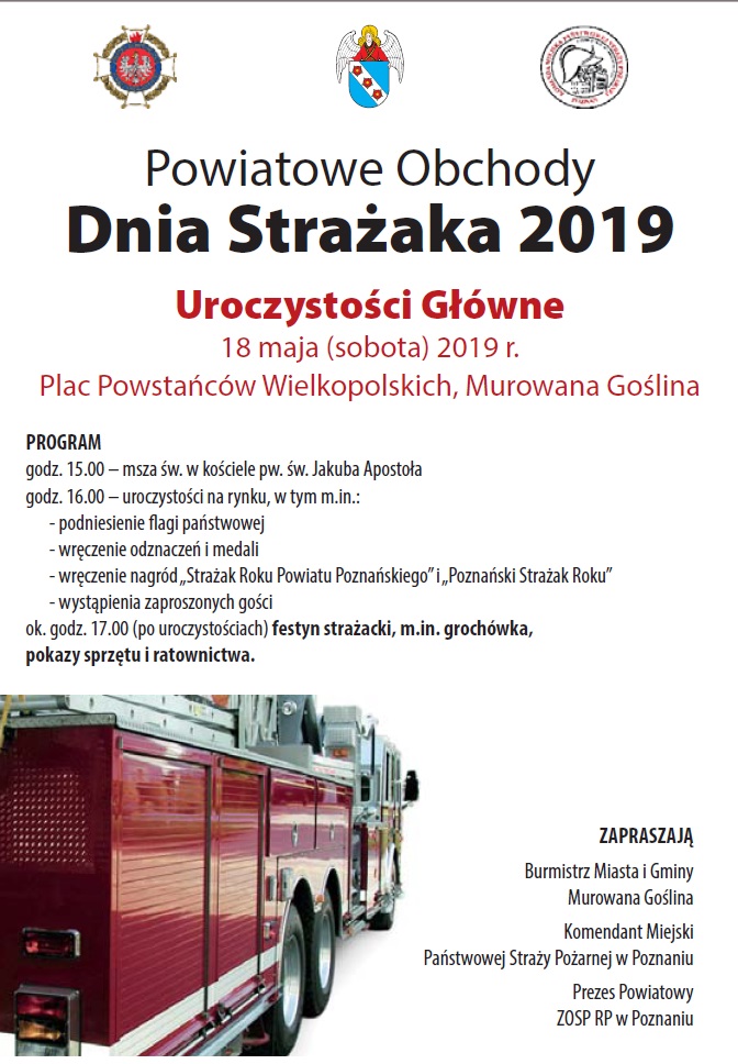 Powiatowe Obchody Dnia Strażaka 2019