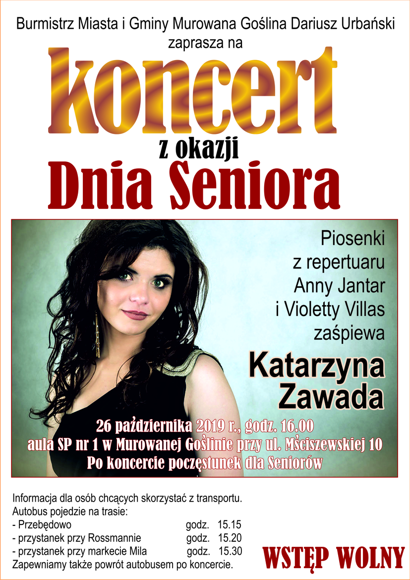 Koncert z okazji Dnia Seniora