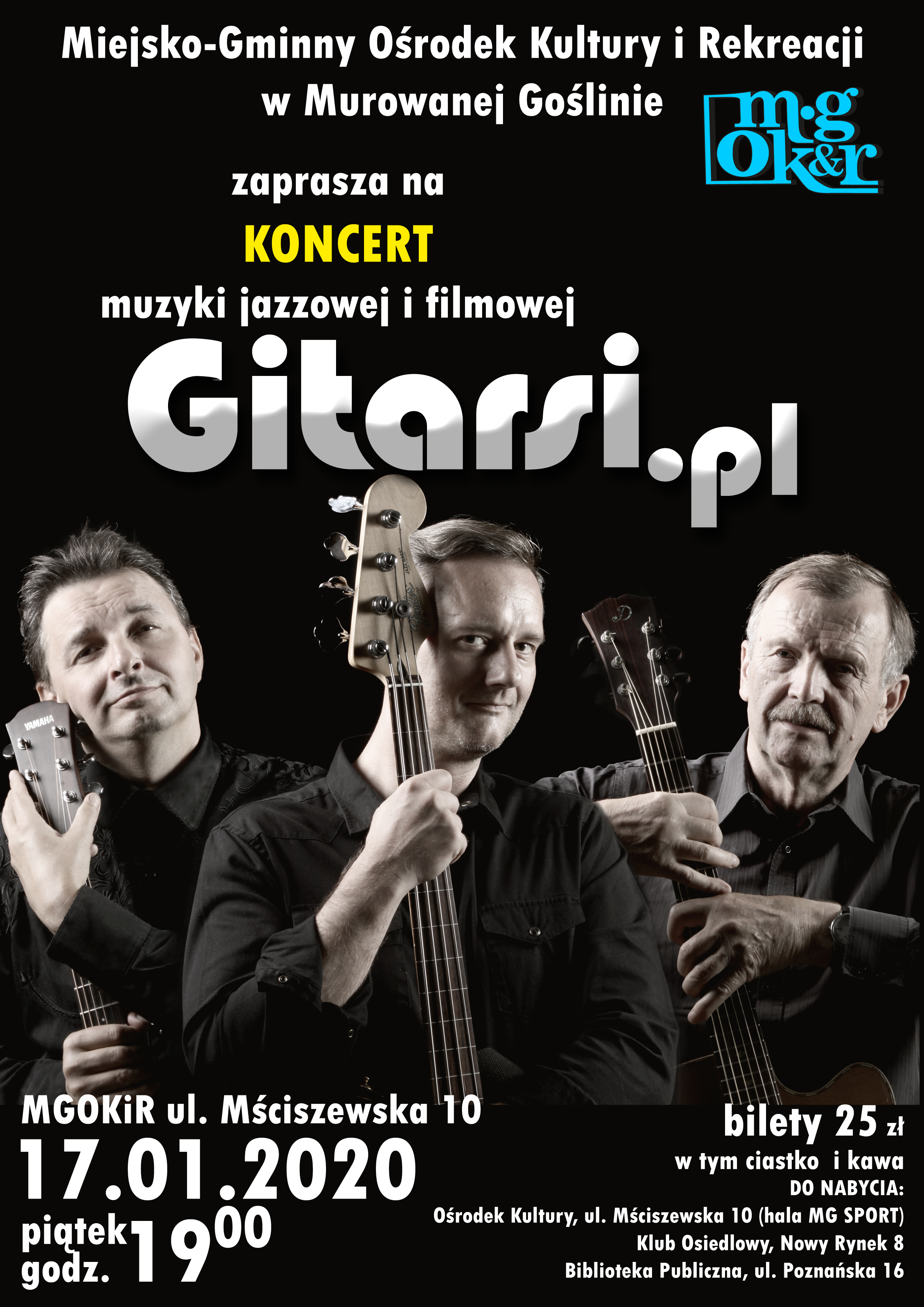 Koncert muzyki jazzowej i filmowej