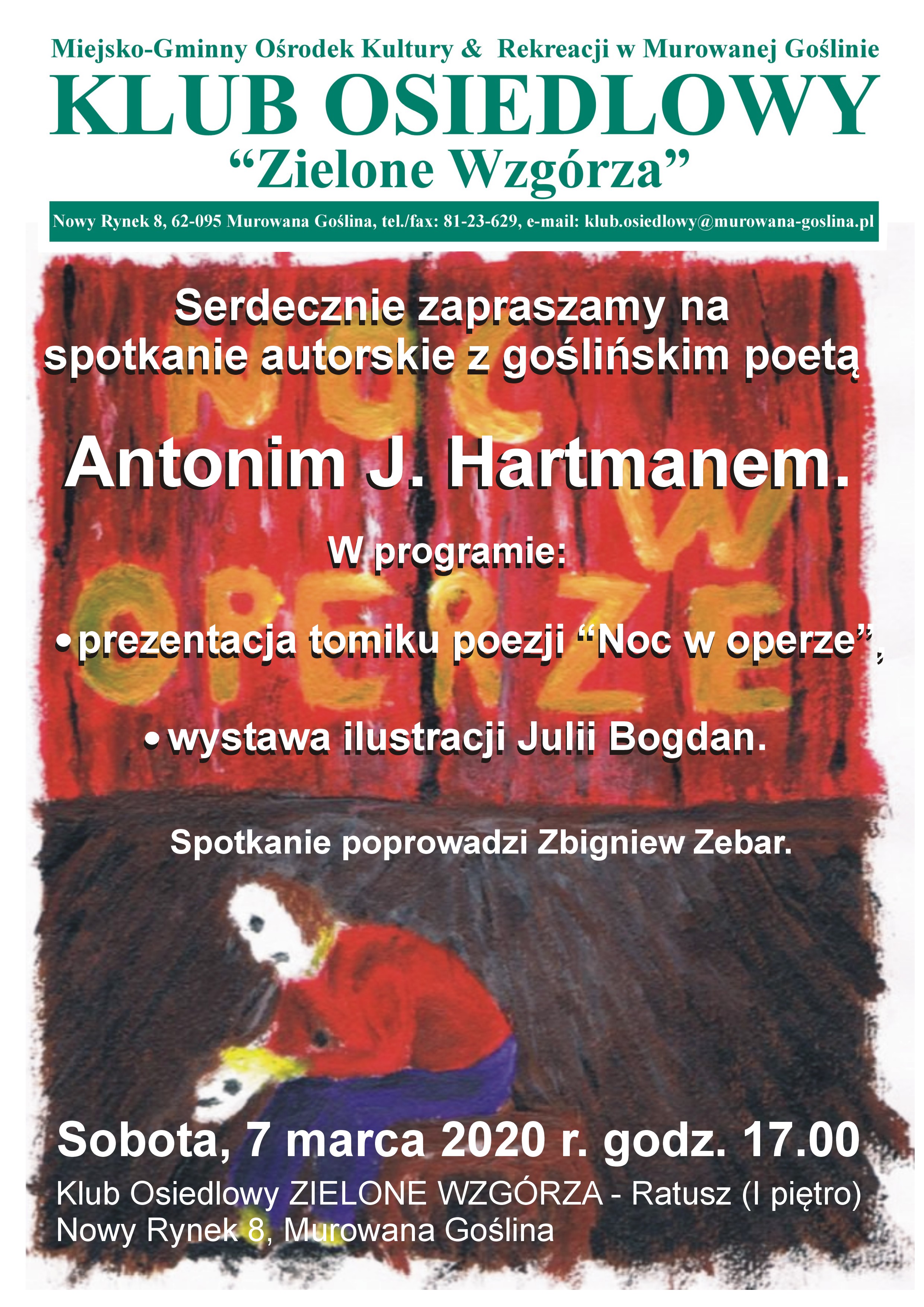 Spotkanie autorskie z goślińskim poetą