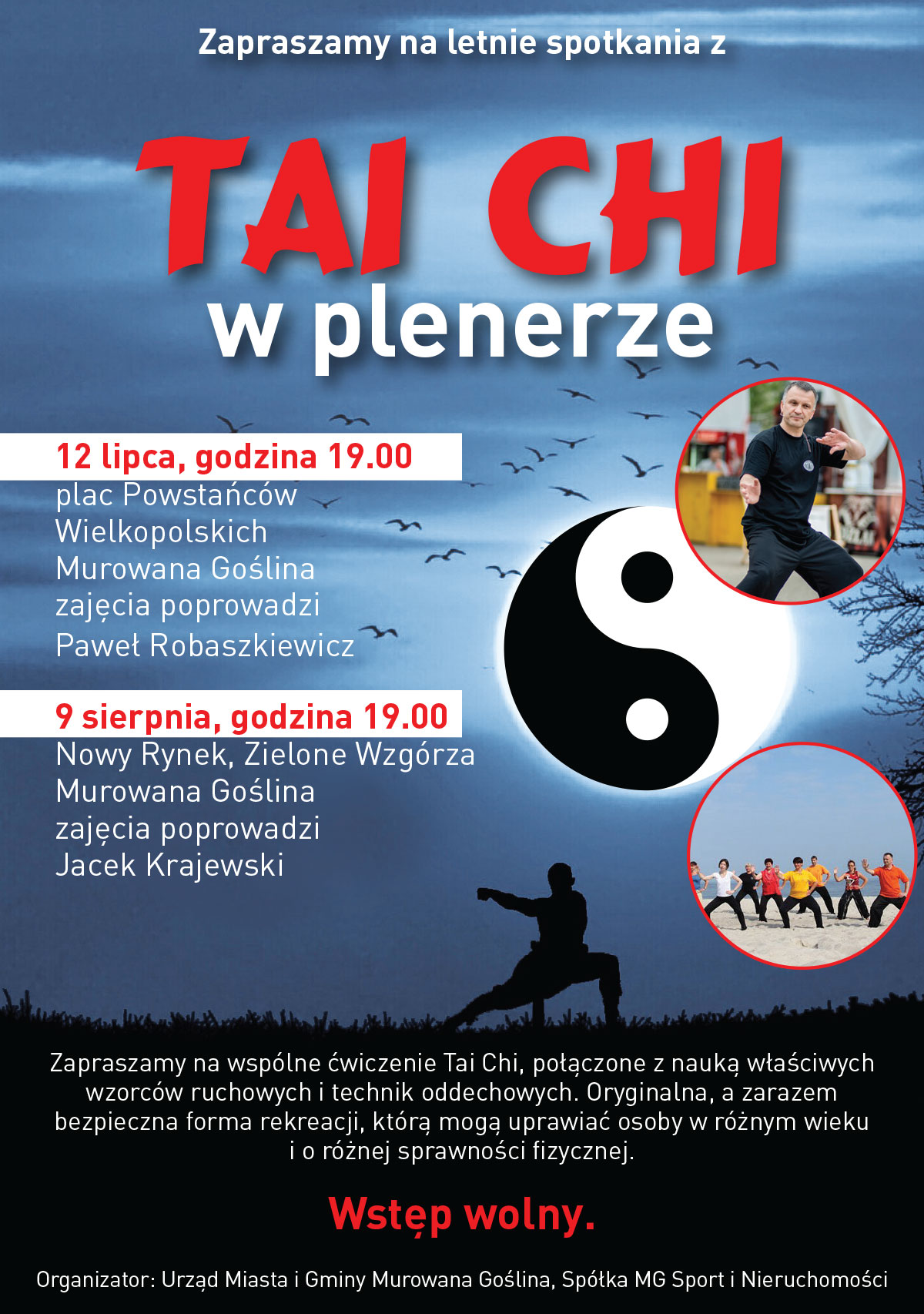 Tai Chi w plenerze