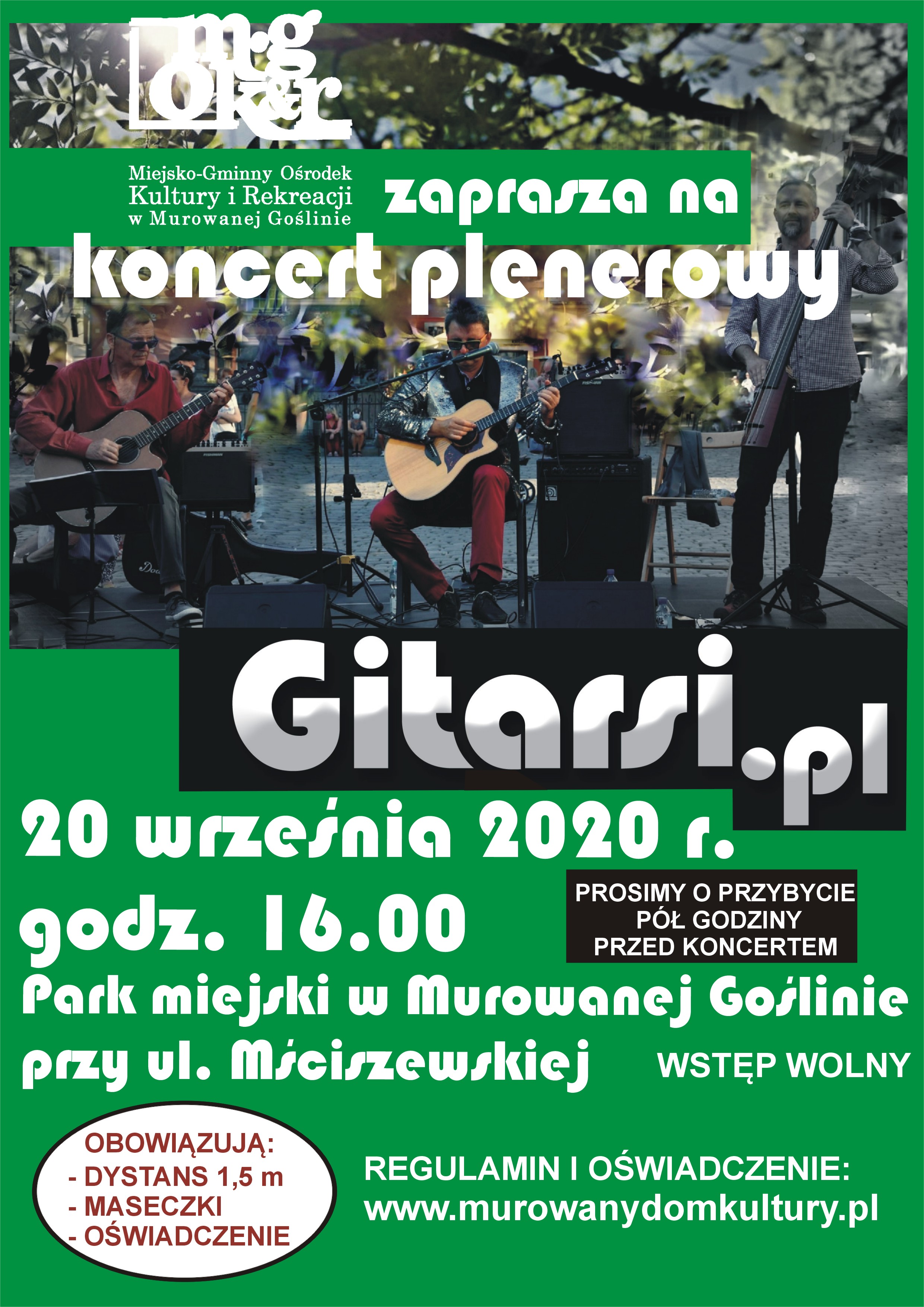 Gitarsi, koncert