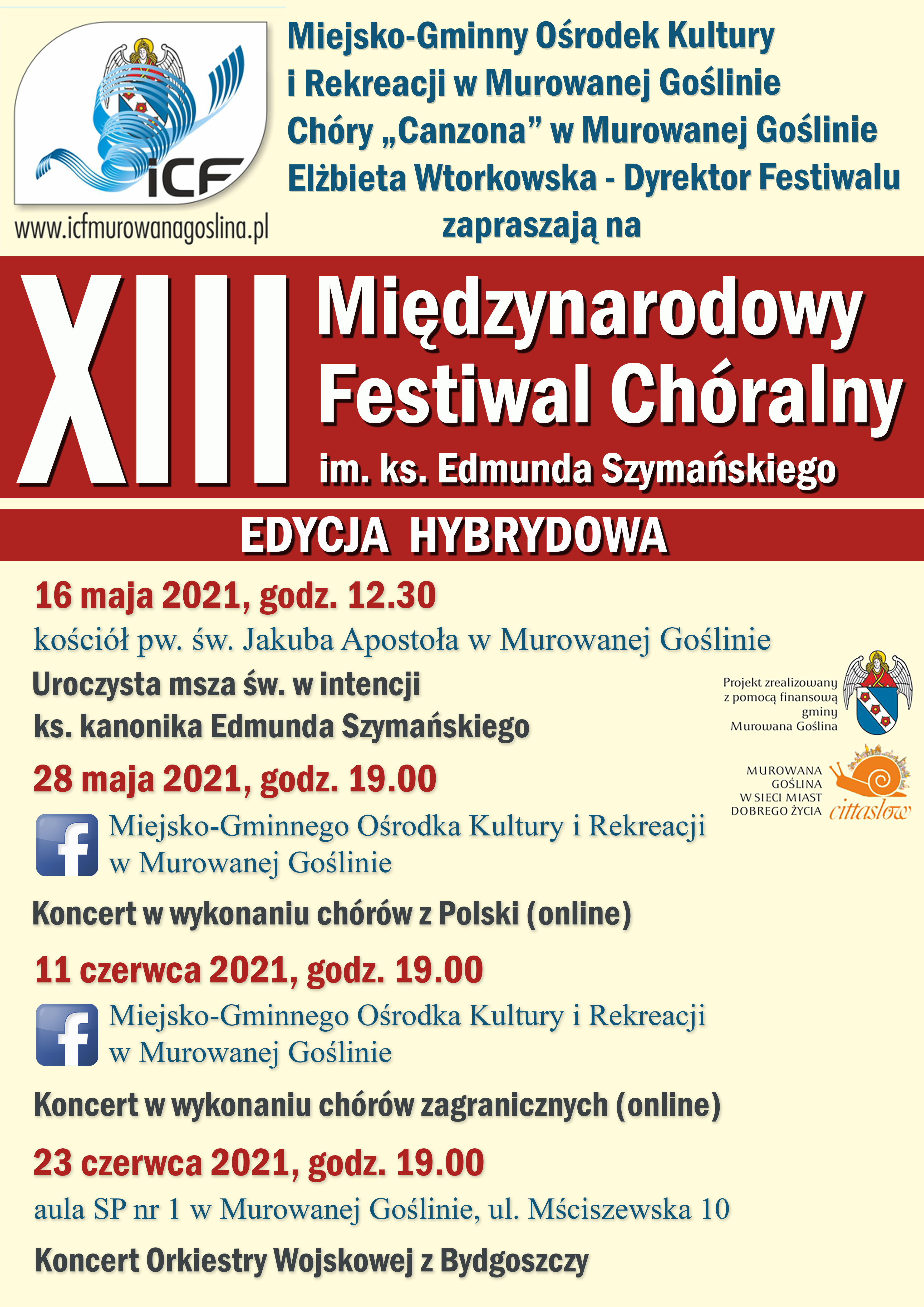 XIII Międzynarodowy Festiwal Chóralny