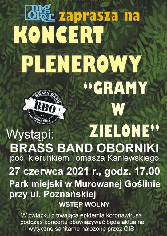 Koncert "Gram w zielone"