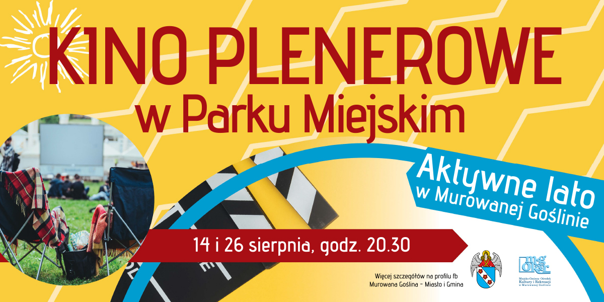 Kino Plenerowe w Parku Miejskim