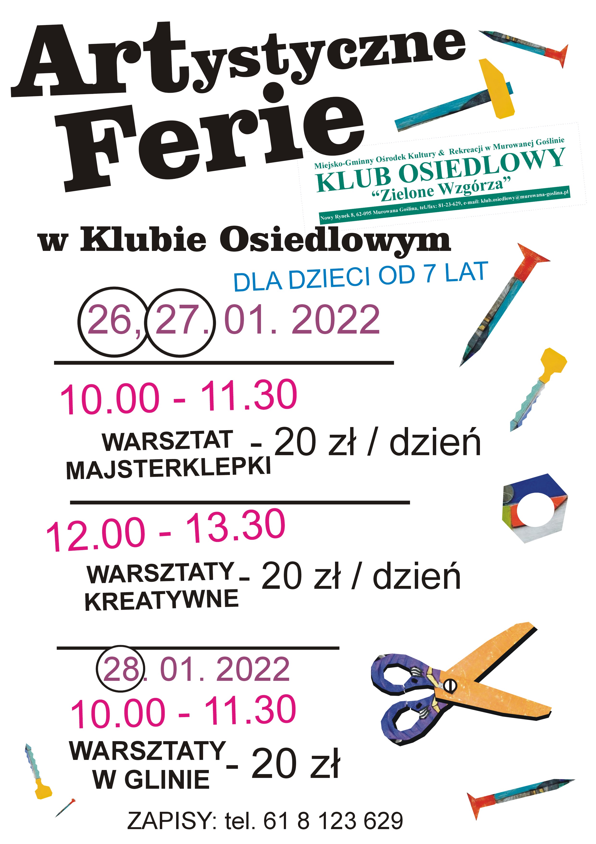 Artystyczne ferie