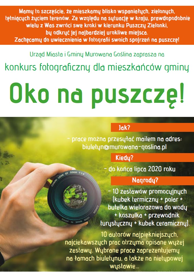 Konkurs fotograficzny "Oko na puszczę"