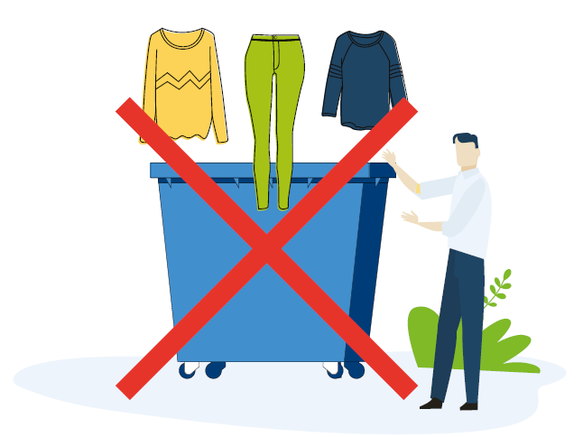 Zużyte tekstylia – nowe zasady od 1 stycznia 2025 roku