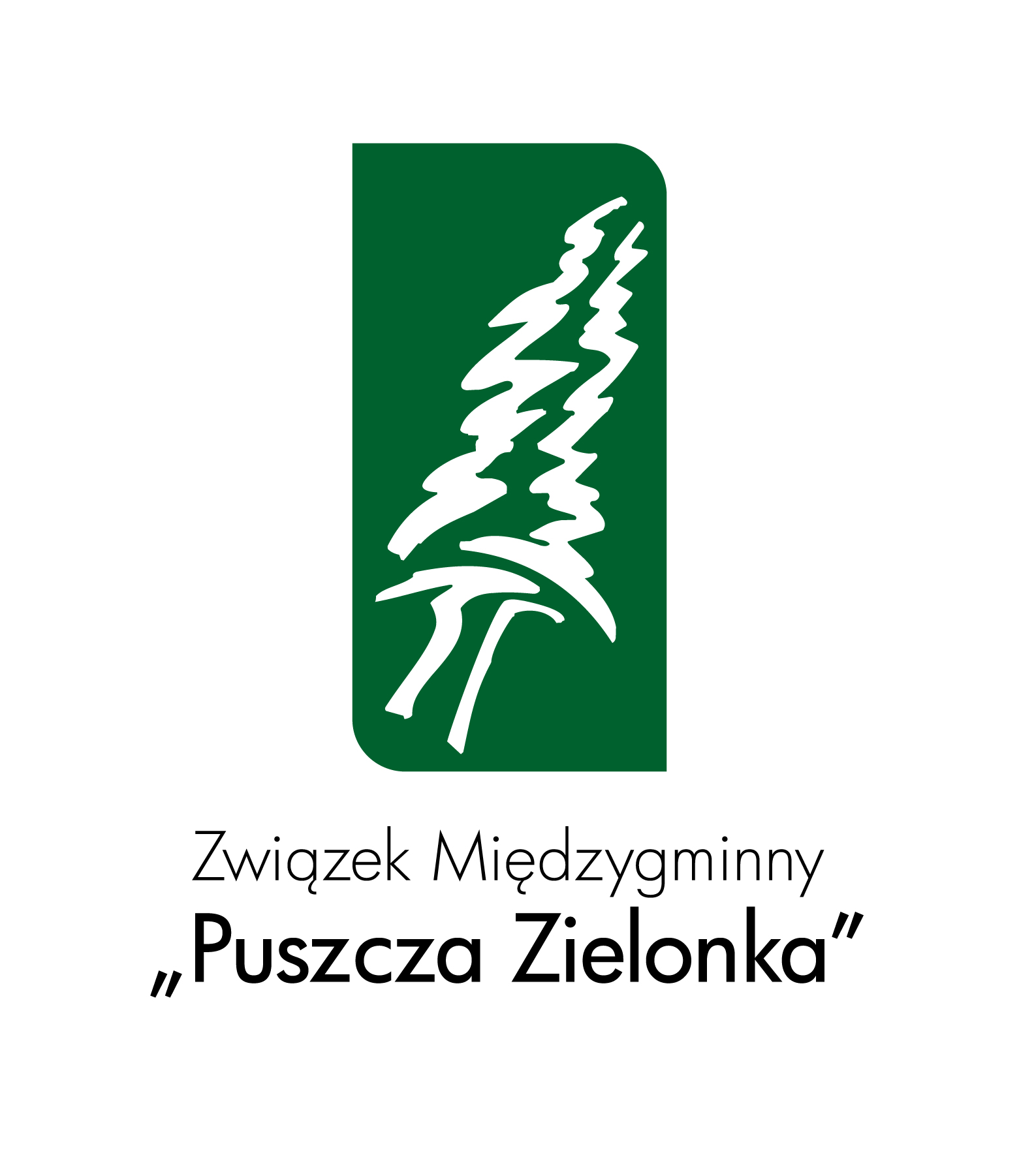 [obraz] logotyp Związku Międzygminnym „Puszcza Zielonka”.