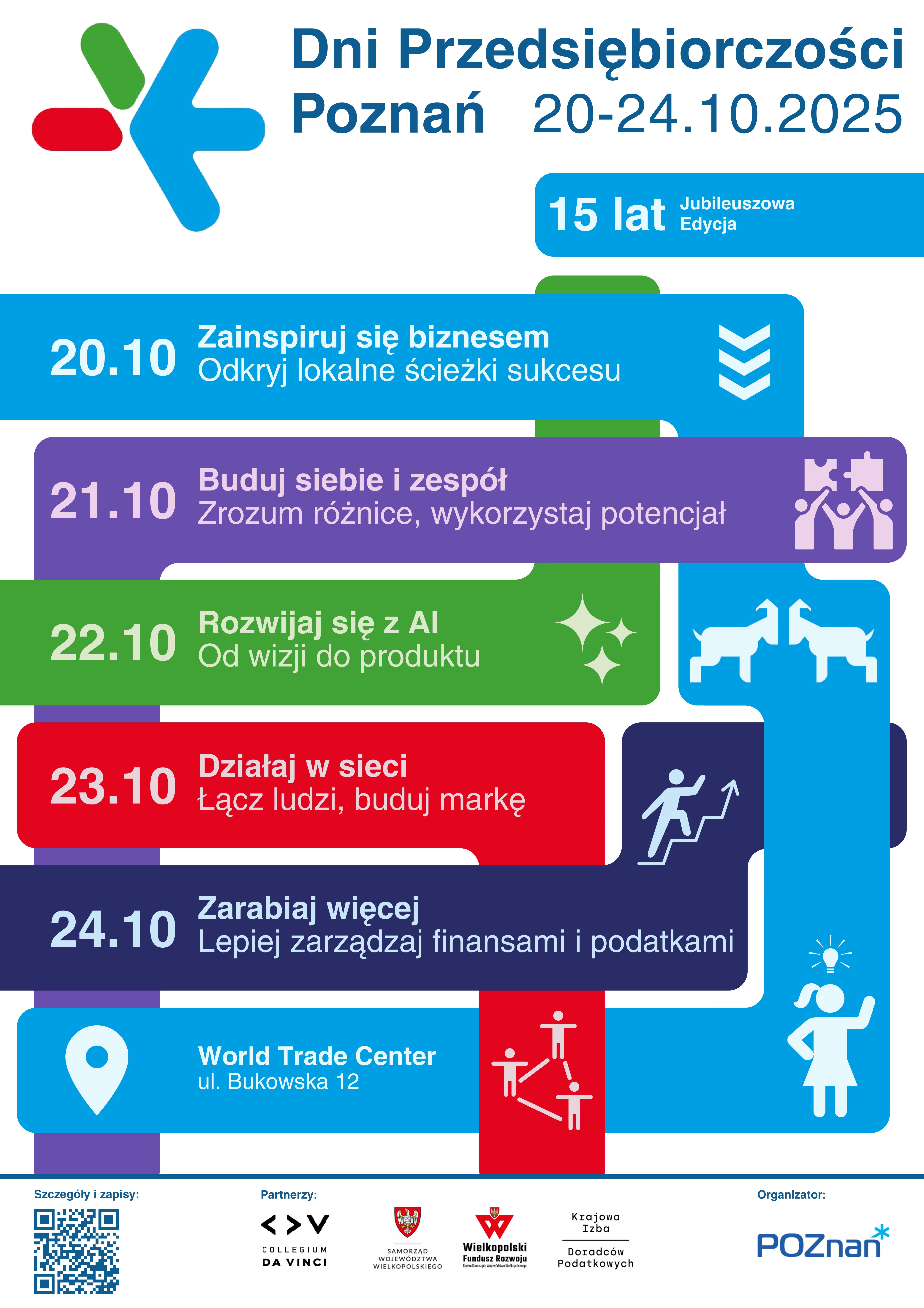 [obraz] Dni Przedsiębiorczości Poznań 2025, wydarzenie dla przedsiębiorców i z myślą o przedsiębiorcach